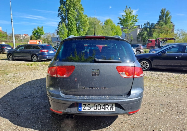 Seat Altea XL cena 15900 przebieg: 120000, rok produkcji 2009 z Mieszkowice małe 106